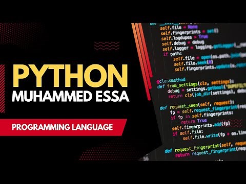 Python programming language لغة بايثون