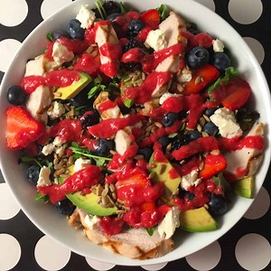 Bob Evans Summer Berry Salad Copycat (Low Carb, Keto)
