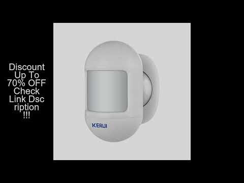 KERUI P831 Mini Wireless Intelligent PIR Motion Sensor Alarm Detector For GSM PSTN Home Burglar Anti