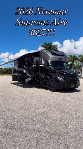772 reactions · 23 shares | Check out our latest 2026 Supreme Aire addition featuring the 3827 floor plan with the stunning onyx package!! Click the link in our bio or visit www.northtrailrv.com to explore this unit and our inventory!!! #newmar #newmarrv #supercmotorhome #2026 #supremeaire #luxurymotorhomes | North Trail RV Center | Facebook
