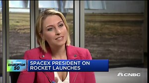 CNBC speaks to SpaceX president Gwynne Shotwell