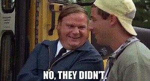 No, they didn't.