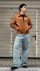 Spectre Half Belt Leather Jacket - Tinh thần cổ điển, phong thái hiện đại. #vietnamcustomleather #leatherjacket #vcl | Vietnam Custom Leather