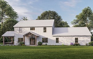 Barn Plan - 2,743 Square Feet, 5 Bedrooms, 3 Bathrooms | Floor Plan #5032-00140 | America's Best House Plans