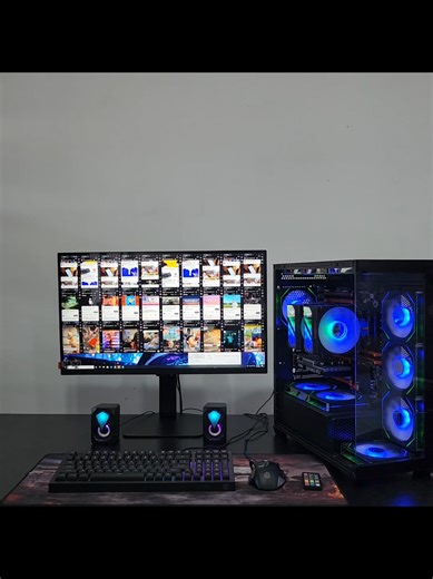 CPU : Intel® Xeon E5-2683 V4 * 2 (32 Cores, 64 Threads) MOTHERBOARD : Dual X99 DDR4 CPU COOLER : GT600 Show Temperature * 2 RAM : Samsung 64 GB DDR4 GPU : MSI GeForce® GTX 3050 Ventus 2X OC 6GB M.2 : Kingston NV3 Gen4 M.2 NVMe 1TB POWERSUPPLY : OREMA P750 80 Plus FAN : Prism PRO-1200 ARGB Fan with Remote CASE : LC-S3 MONITOR : Samsung Odyssey G5 G50D 27 Inch Fast IPS 180hz 1ms QHD 2560*1440 Free : Gaming Mouse and Keyboard RGB Big Mousepad Wifi and Bluetooth USB adapter Speaker កម្មវិធី និង ហ្គេ