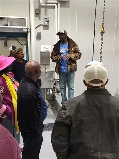 Fort Valley State University has a state of the art #meatprocessing facility that is #usdacertified. #foodprocessing #happyblackhistorymonth #fortvalleystateuniversity
