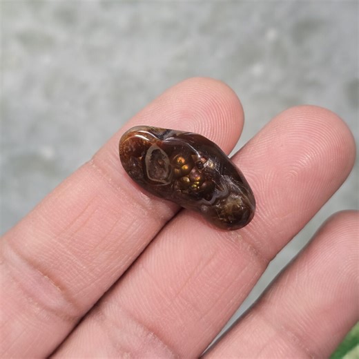 Natural Flame Effect Fire Agate Cabochon, Collector Quality Gemstone for Custom Jewelry, High Fire Rare Crystal - Etsy