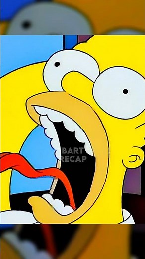 HOMER ALTERS THE TIMELINE!? #simpsons