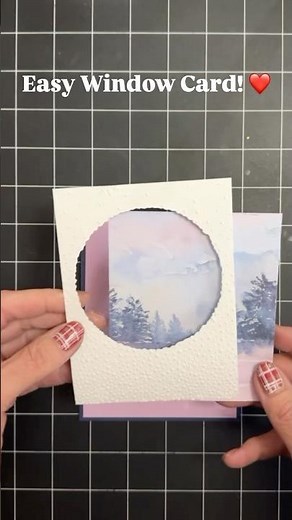 Have fun creating this window card