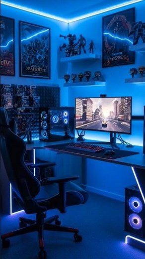 Lighting Game Room | RGB Gaming Setup | Ultimate Gamer Vibes 🎮💡