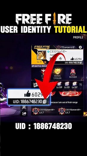 Uid Kaise Pata Karte Hai | Free Fire Mein Uid Kaise Pata Kare | Garena Free Fire