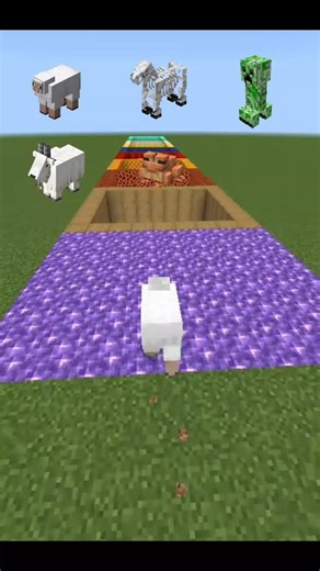Minecraft Long Jump Challenge #minecraft #minecraftchallenge