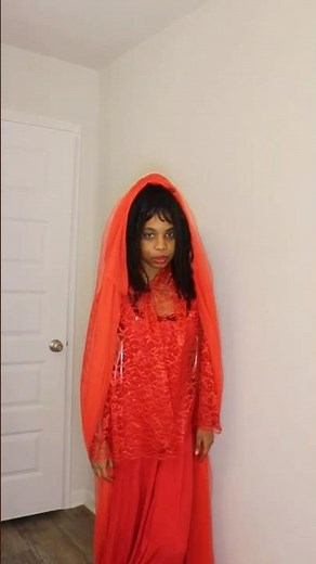 Halloween transformation — channeling Lydia Deetz from Beetlejuice