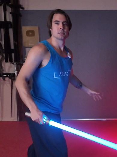 Master Real Sword Techniques with Lightsaber Moves