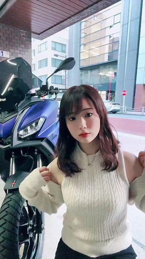 YouTubeもぜひ見てください！#バイク女子 #バイク乗り #バイク好き #はしれなっちゃんねる #アプリリア#aprilia #スクーター