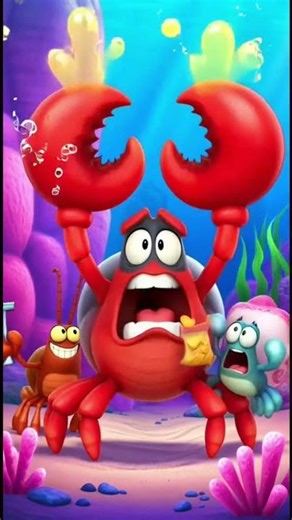 Crab Casino Heist Gone Wrong! Claw Pinch Fail 😂🦀💥 #FunnyCrabs