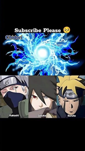 Only legends master Chidori ⚡ #naruto #anime #kakashi #shorts #sasuke #boruto