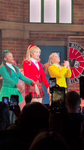 Like a finsta, but for curtain calls 🎭 on Instagram: "Bonus curtain call vid from @heathersmusical — first performance for several folks! . . #musical #theatre #musicaltheatre #nyc #theatrekid"