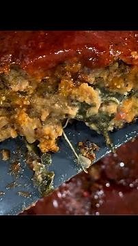 Spinach Dip Stuffed Meatloaf Recipe - The Ultimate Meatloaf