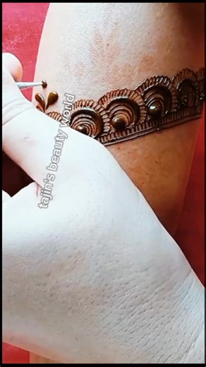 Simple Bridal design for the beginners ❣️🍁❣️ #mehndi #mehedi #art #fypシ゚ #fypシ #fbreelsvideo #fbreelsfypシ゚viralシ #fbyシvideo #henna #hennaart #hennaartist . | Tajin Chowdhury