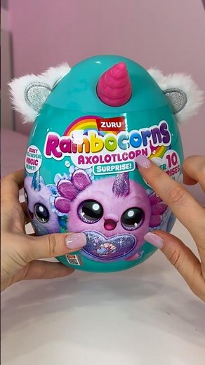 Axolotl Rainbocorns Unboxing 🎀 Mystery Surprise Reveal 😱