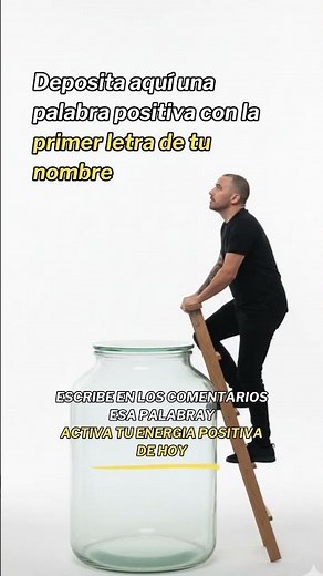 ✨ Deposita una palabra positiva con tu inicial y activa tu energía hoy ✨
