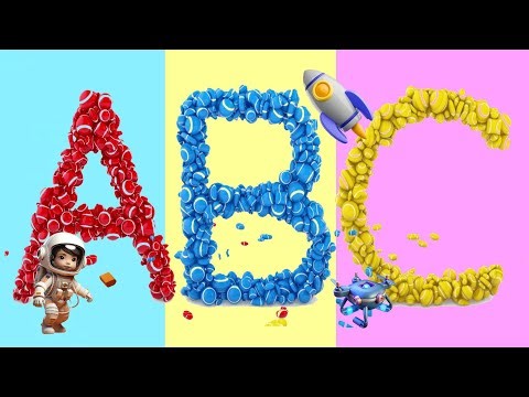 Phonics ABC Song - A for Astronaut! SPACE Phonics Song | Learn letters alphabet song for kids