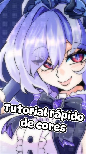TUTORIAL super ultra mega rápido de CORES! #desenho