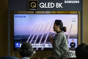 North Korea fires multiple short-range ballistic missiles