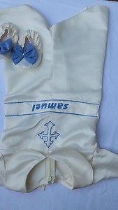 Baptism outfit Customization 😍 for orders watsapp 8921084193,7510948150 | Sona Mizhi