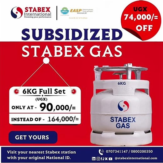 Save UGX 74,000 instantly on your cooking upgrade!