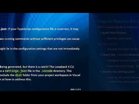 Resolving the Loopback 4 Won't Generate Build Files Issue on Ubuntu 16.04
