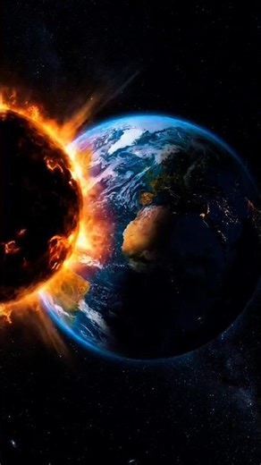 What If the Sun Disappeared for 5 Seconds?😱#sun #space #science #earth #universe #cosmic #whatif