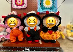 Crochet Labubu Outfit Halloween : Handmade Costume Set (doll is Not Included) - Etsy Canada