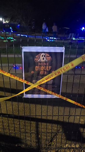 🎃 Happy Halloween from Lyme Regis Town Council! 👻 There’s still time to enjoy our spooktacular Mini Ghoulf course, open until 8pm tonight! 🦇✨ Bring the family, brave the glow-in-the-dark ghouls, and enjoy a frightfully fun round on our illuminated course, before our Halloween week comes to an end tomorrow evening. ⛳🕸️ Don’t miss your last chance to see the course after dark - it’s a real scream! 😱 #LymeRegis #MiniGhoulf #HalloweenFun #SpookySeason #LymeLife #HalfTermFun #FamilyEvents #lymer