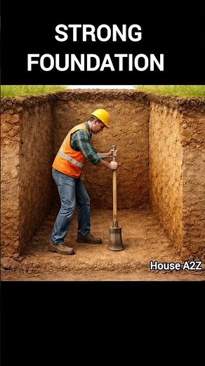 🏗️ Step-by-Step: How to Build a STRONG Foundation! | House A2Z