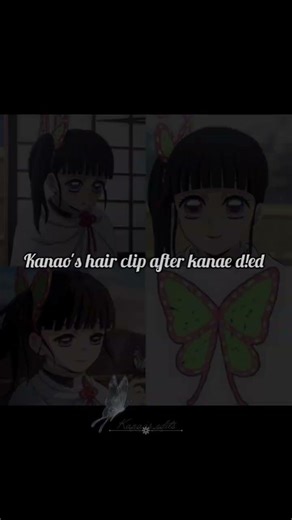 kanao's hair clip #demonslayeredits #kanao #anime