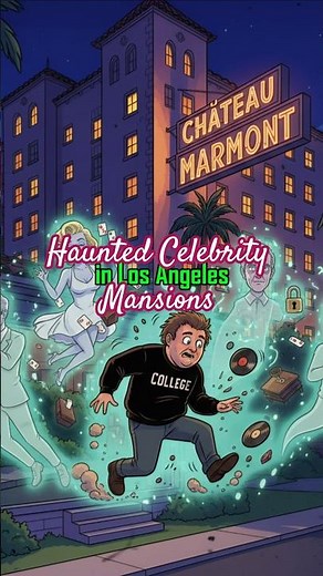 3 Most Haunted Celebrity Mansions | Real Hollywood Celebrity Ghost #hauntedhouse