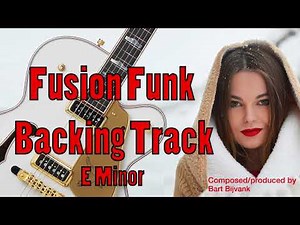 Fusion Funk Backing Track E Minor Happy Winter