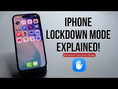 iPhone LOCKDOWN MODE Explained — When to Enable It!