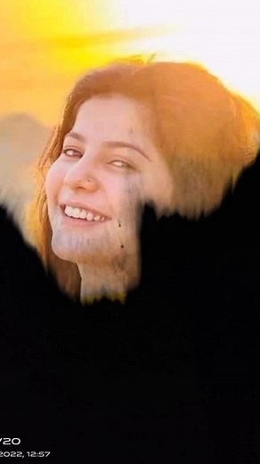 Captivating Sunrise Scene with a Person in Yellow Top