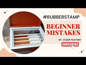 Rubber Stamp Making Tutorial 😁 for Beginners by Stamp Factory