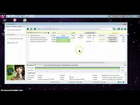 como descargar musica en 5 minutos solucioon: (bittorrent)