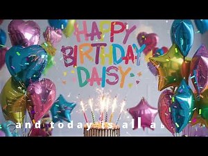 Happy Birthday Wishes for Daisy 🎉 | Sweet and Joyful Birthday Message