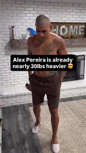 Verdict MMA App | Alex Pereira shared this morning that he currently weighs 105.4KG, or 232lbs. He made Championship weight yesterday at the weigh-ins... | Instagram