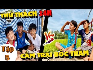 Anh Ba Phải | Thử Thách 24h Cắm Trại Bốc Thăm Lấy Đồ Ăn - Trong Lều & Ngoài Trời | 24 Hour Challenge