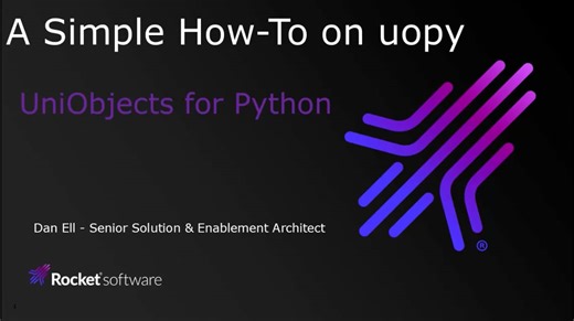 UniObjects for Python