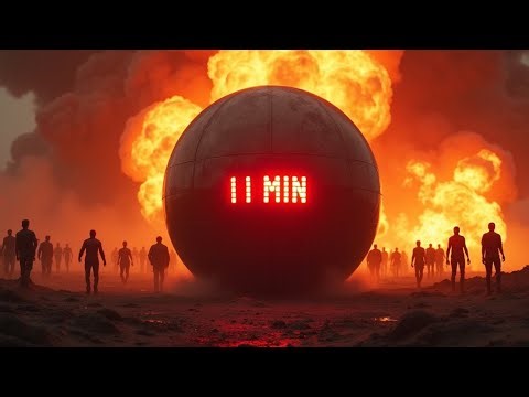 11 Minute Apocalypse Countdown Timer 🧟‍♂️ Zombie Sounds + Explosion + Alarm