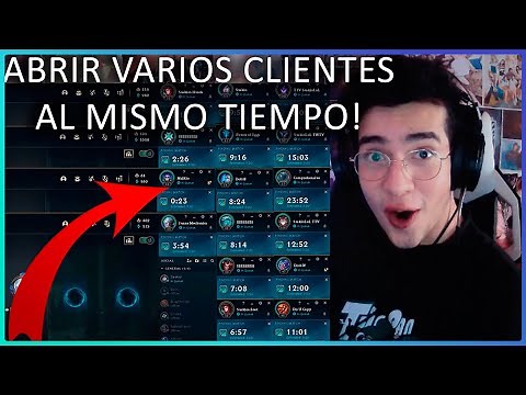 CÓMO ABRIR VARIOS CLIENTES DE LOL AL MISMO TIEMPO!! (YA NO FUNCIONA)