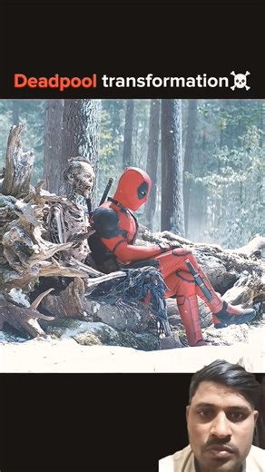 Deadpool transformation scene ☠️ Spider-Man #deadpool #transformation #scene #spiderman #viral #time